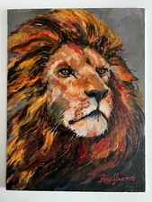 Rolf Harris original oil painting  The King
