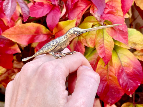 Hummingbird statuette lifelike