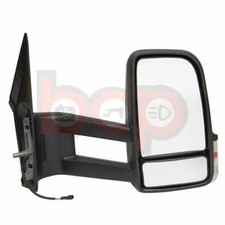VW CRAFTER LT35 2006 - 2017 LONG ARM ELECTRIC DOOR WING MIRROR DRIVER SIDE RIGHT