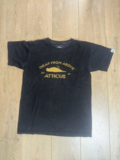Atticus Black T Shirt Mens Size Small Deaf From Above Dead Bird Graphic 2001 Y2K