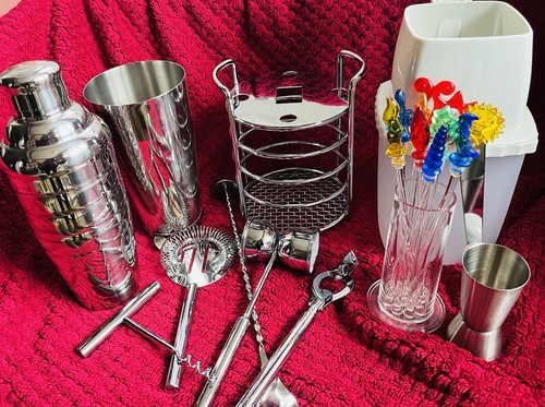 Complete cocktail making set - cocktail,