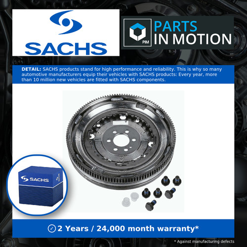 Dual mass flywheel - flywheel, (w/