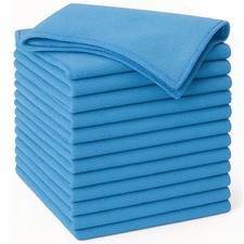 Microfiber Cloths Car Cleaning Cloth Kitchen Towel Drying Polishing 12-48 Pack