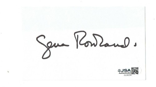 Gena rowlands jsa - gena,