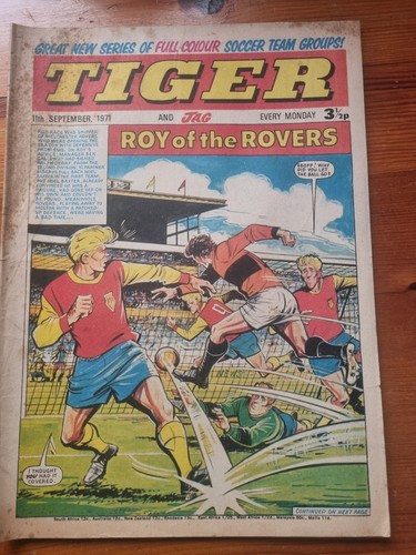 Tiger comic 11th september - tiger,