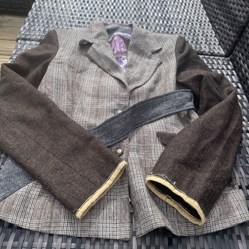 Ringspun patchwork jacket - patchwork,