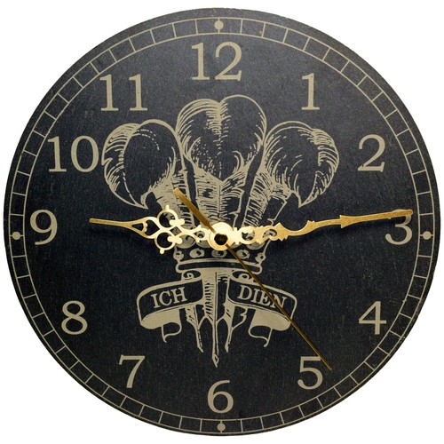 Genuine welsh slate wall clock - genuine,