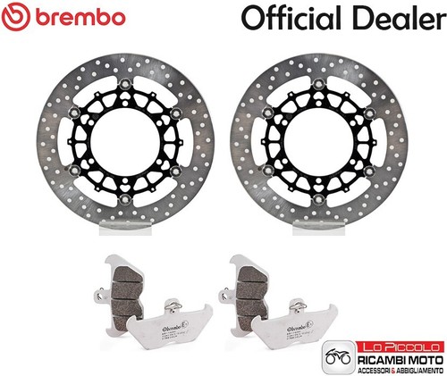Floating front brake disc - brake, kit