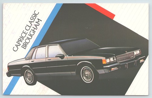 Postcard 1980 chevrolet - 1980's,