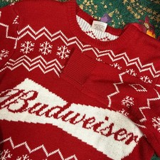 Budweiser Beer Ugly Snowflake