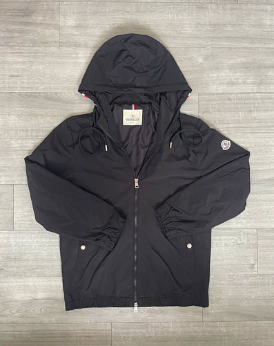 Moncler black nylon down - moncler,