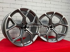 4X 22" RS6 C8 style Grey 5X112 wheels fit for Audi RS7 Q7 Q8 RSQ7 etron