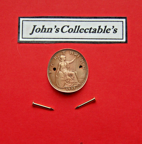 1936 old english farthing - old,