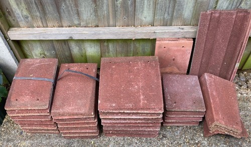 50x redland concrete tiles - redland,