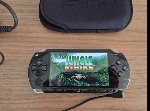 Sony psp 1000 black handheld - sony, psp-1000