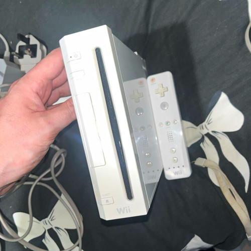 Nintendo wii white - white, console