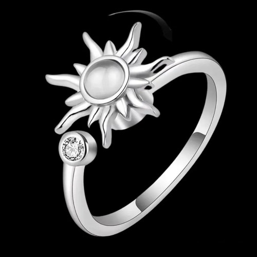 Sun anxiety ring fidget - anxiety,