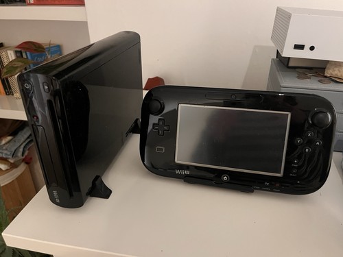 Nintendo wii black console - u,