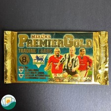 Merlin’s Premier Gold 1996-97 Trading Cards | Sealed Pack x1