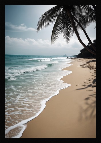 Serene tropical beach - serene,