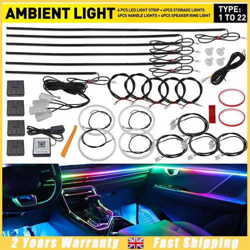 Car led atmosphere - car,