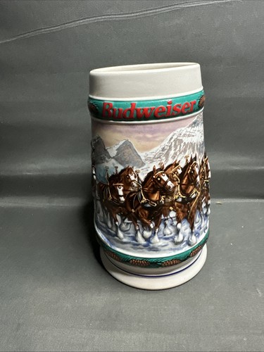 Budweiser 1993 holiday stein - budweiser,
