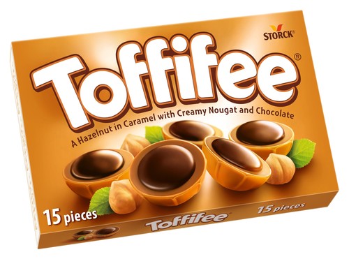 Toffifee chewy nougat caramel - toffifee,