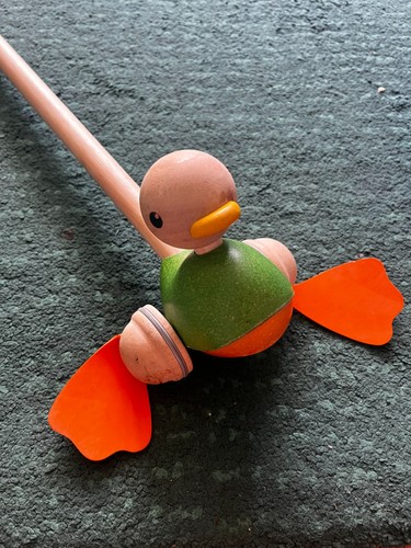 Plantoys wooden push along - plantoys,
