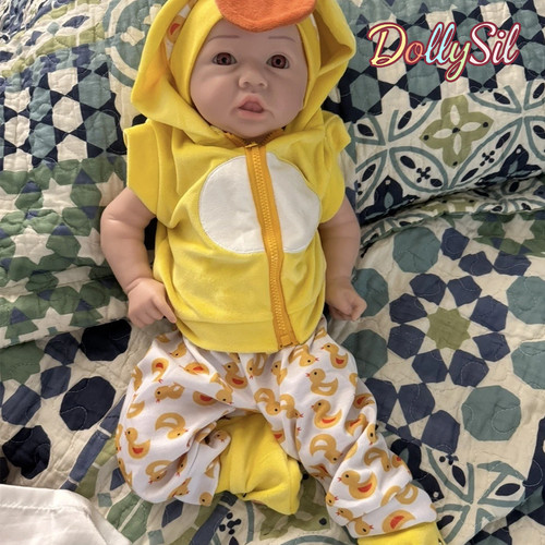 Reborn baby doll silicone - doll,