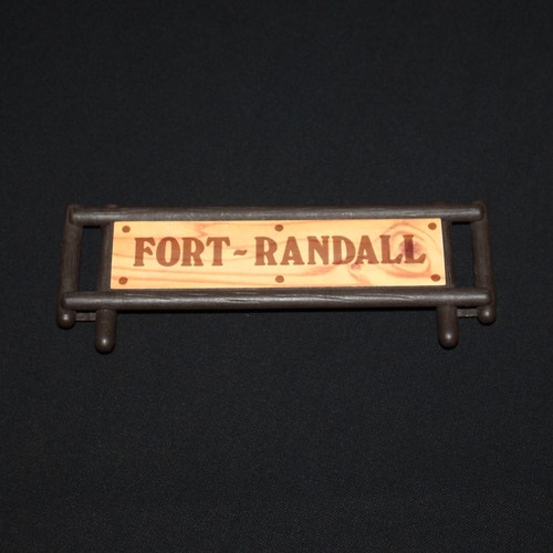 Playmobil fort randall sign - playmobil,