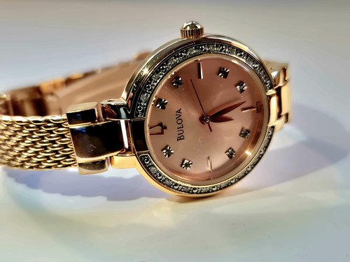Bulova ladies rose - bulova,
