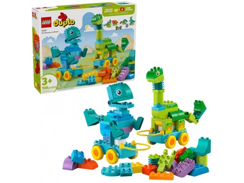 Lego duplo dinos wheels - duplo, on