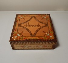 Vintage Harrods Wooden Box -