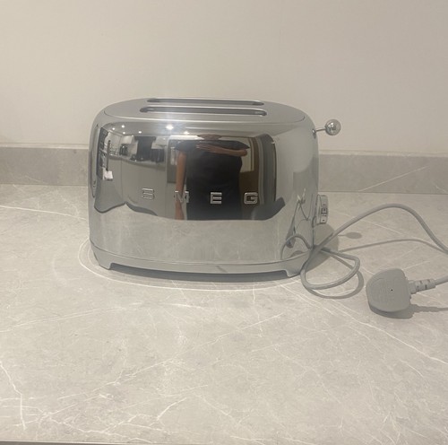 Smeg slice chrome toaster - smeg,
