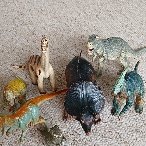 Dinosaur figurine lot - dinosaur,