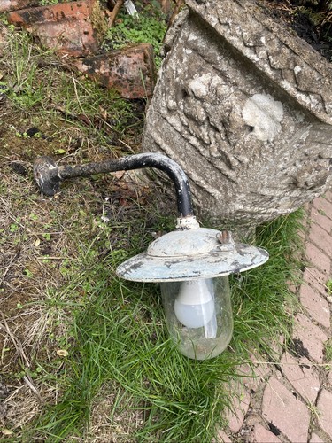 Vintage outside light - outside,