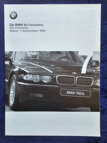 Bmw series e38 saloon price - saloon,