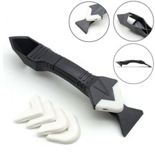 Scraper Silicone Caulking Grouting Sealant Finishing 3in1 Clean Remover Tool Kit