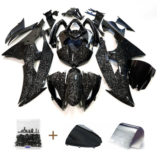Forged carbon fiber fairing - carbon,