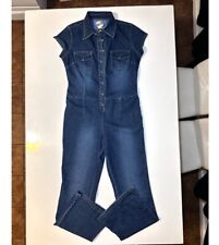 Women’s vintage Yada Yada denim all in one 2000s y2k jean jumpsuit