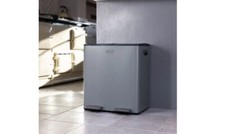 40L Double Compartment Kitchen Bin - grade B return RRP £64.99