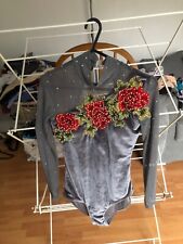 disco freestyle solo/slow dance costume SIZE 3a FULLY STONED