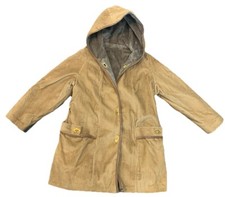 Vintage Corduroy Faux Fur