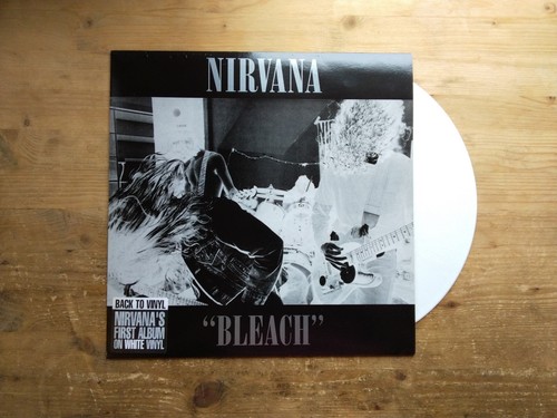 Nirvana bleach white vinyl - nirvana,