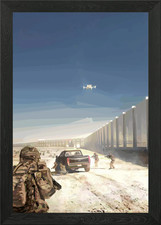 shooting game Framed Wall Art