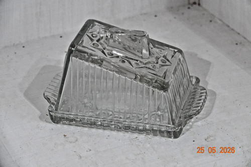 Glass crystal cheese cover and - glass,