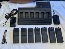 Motorola HT800 Walkie Talkie 2-Way Police Radio with charger x7 untested JOBLOT