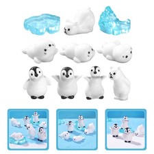  Penguin Ornaments Artic Animals Toys Mini Figurines Minature Things