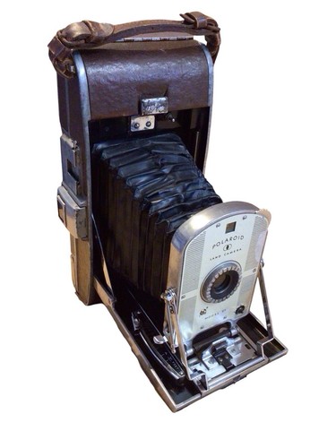 Vintage polaroid land camera - vintage,