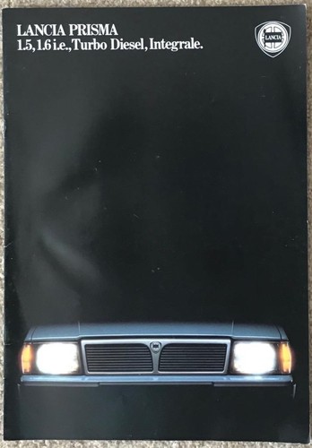Lancia prisma range car - car, sales